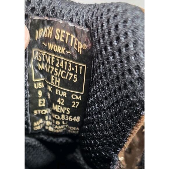 Red Wing Irish Setter Boots Mens 9 E2 Ramsey 2.0 Waterproof 6\
